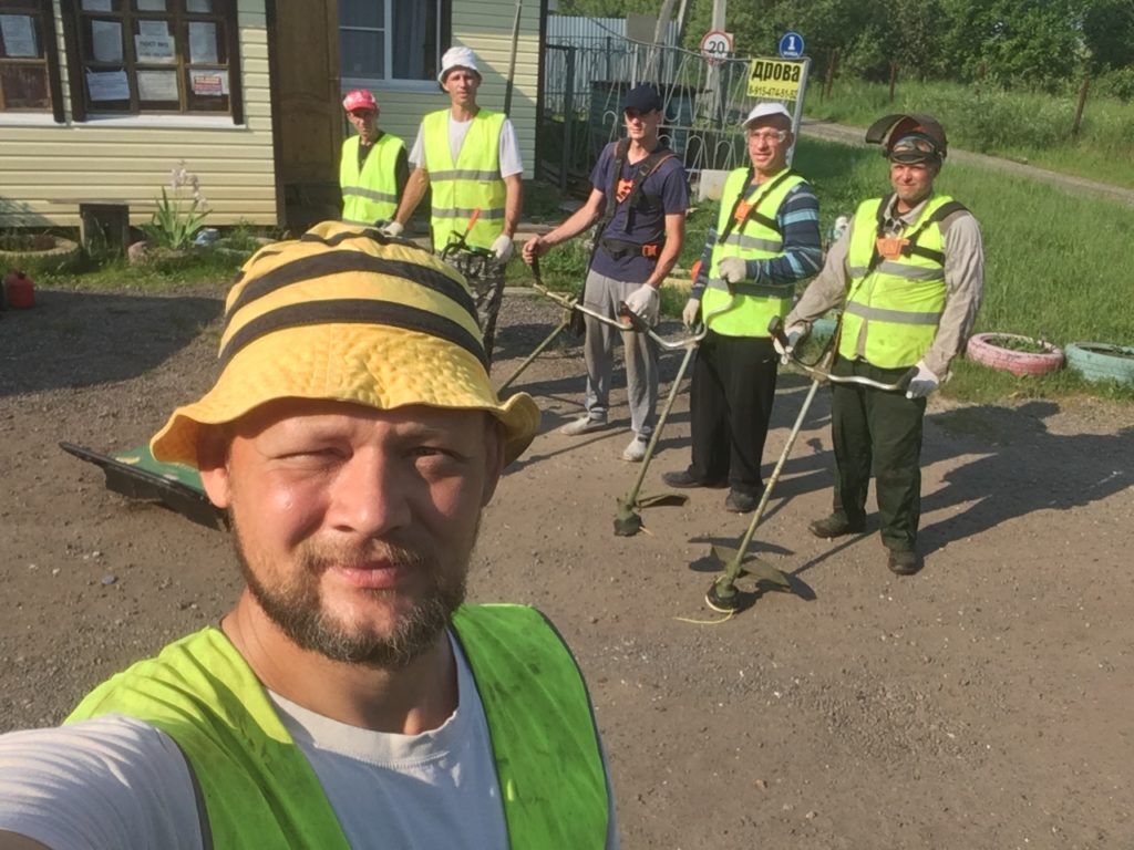 Покос травы в СНТ Заворово Раменский район